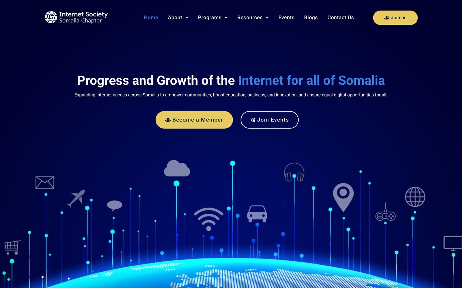 Home page