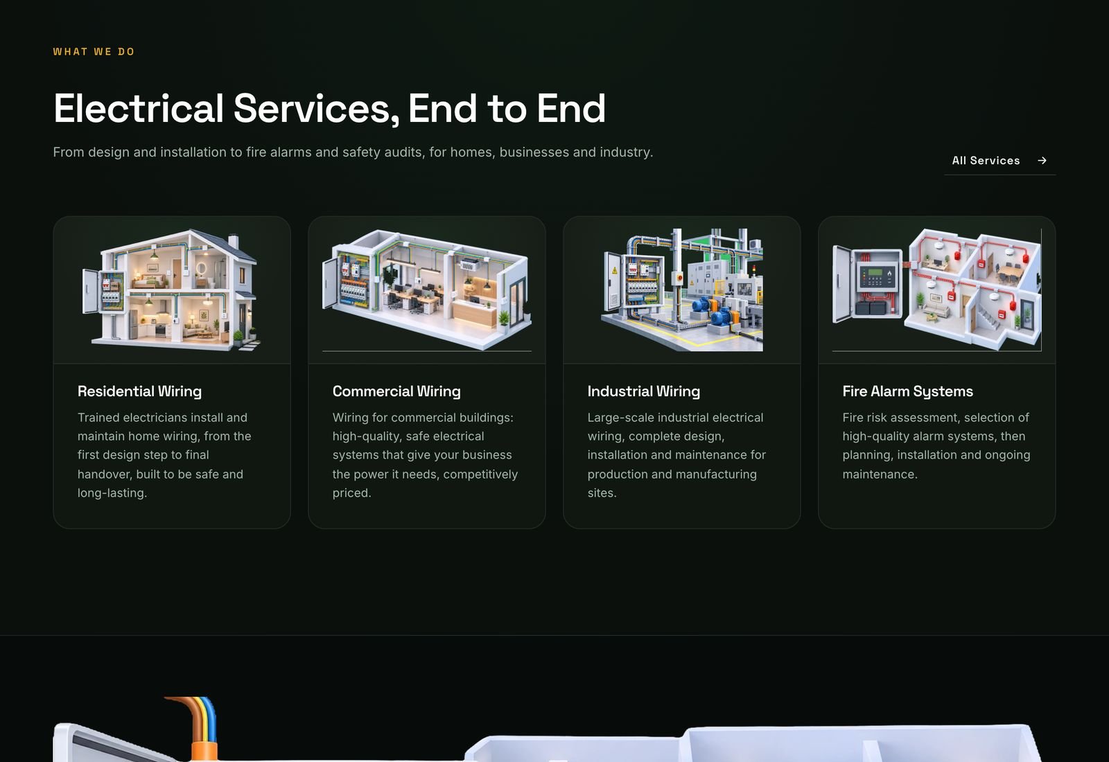 Services, end to end