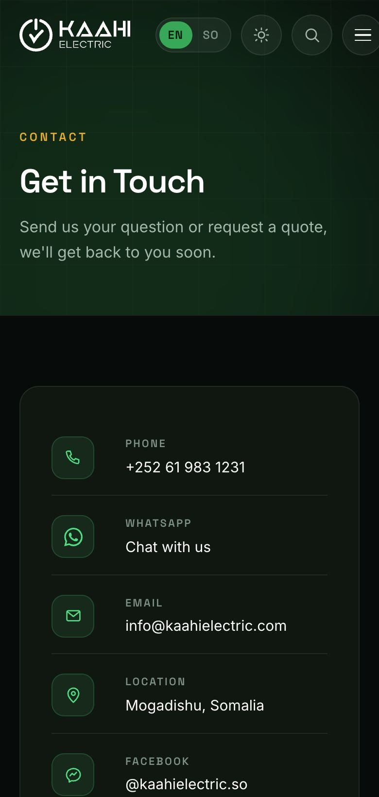 Contact