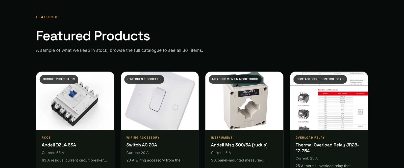 Featured products