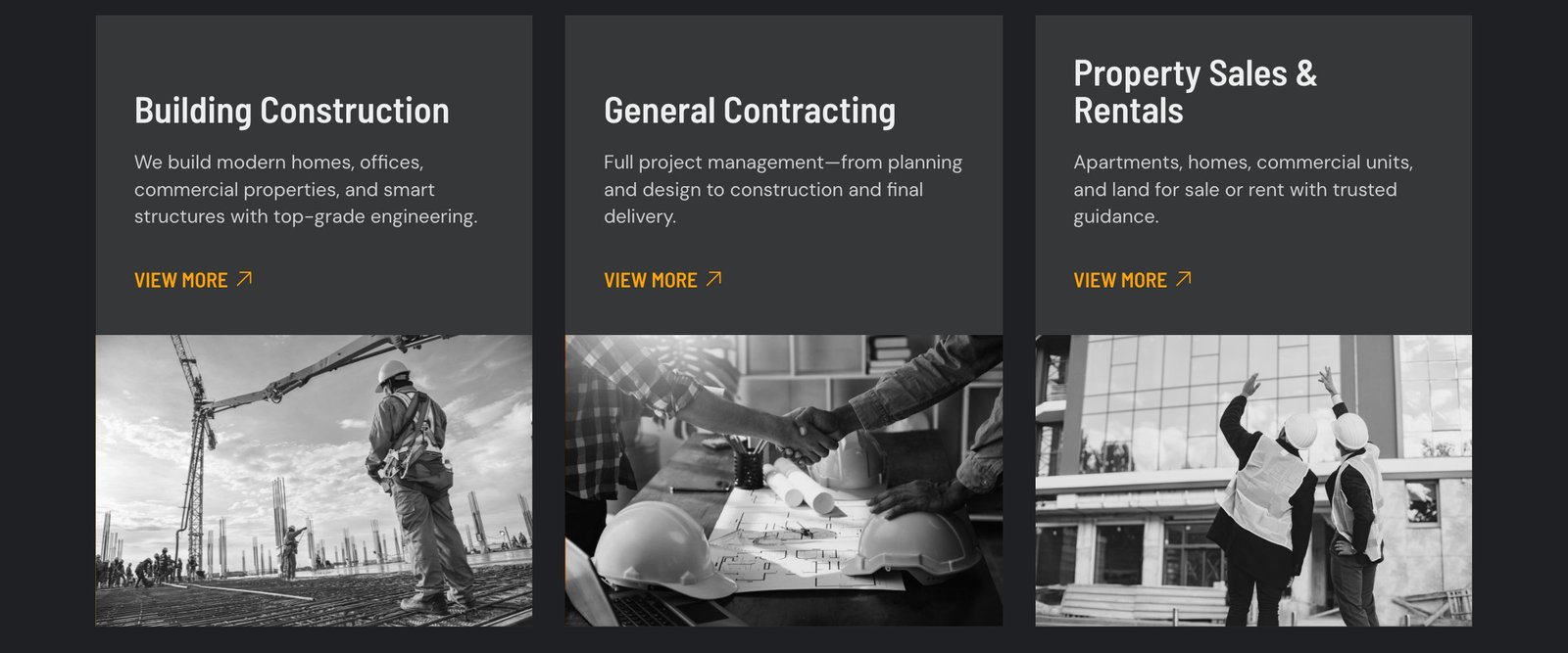 Construction services