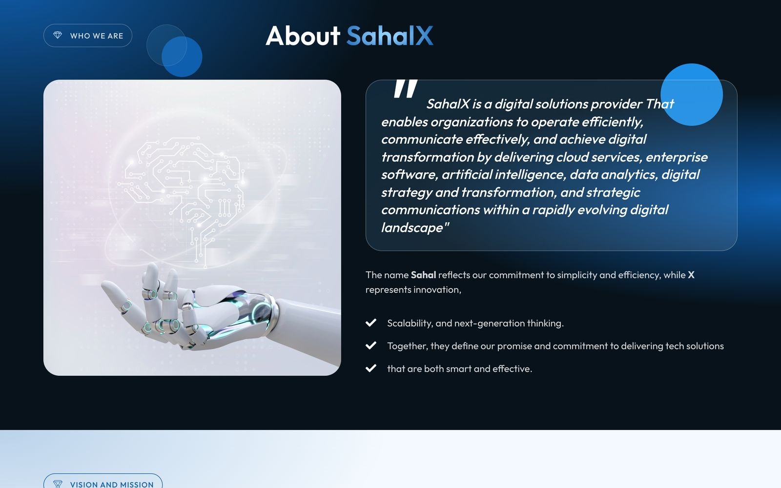 About SahalX